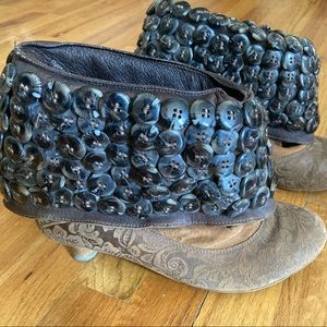 Odette booties by British brand “J Shoes”